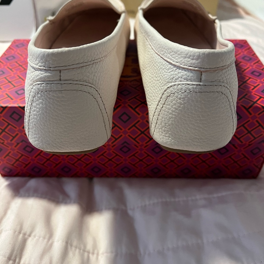 Tori Burch Lowell 2 Pink Loafer Size 8